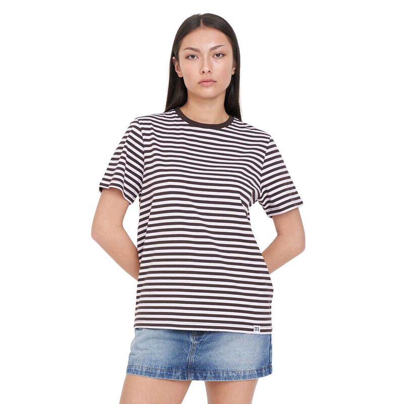 Huffer Alex Stripe Classic Tee image number 0